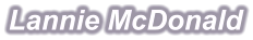 Lannie McDonald