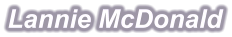 Lannie McDonald